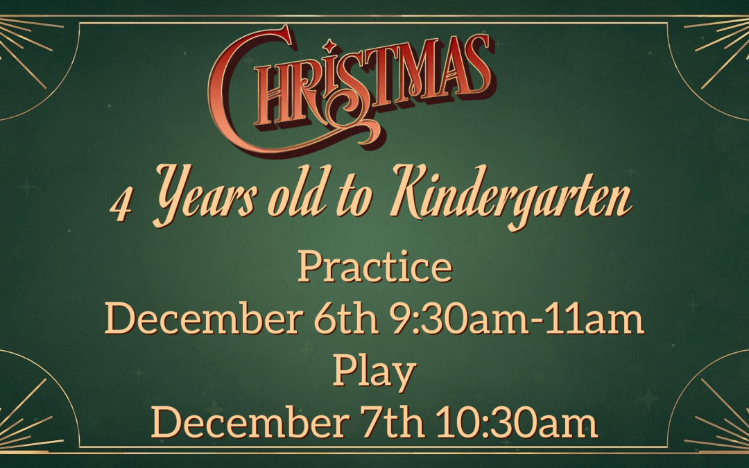 2025-12-07 4 year old to kindergarten Christmas Play